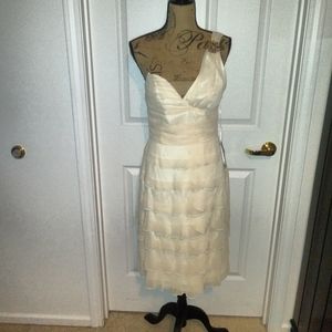 (NWOT) Pretty in peach dress.